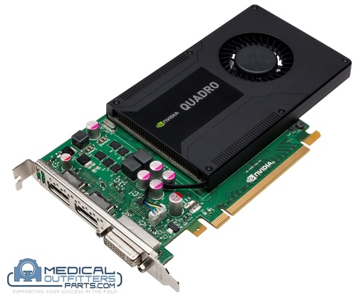 [K2000] Nvidia Quadro BFB0612MB 2GB GDDR5 DVI DisplayPort Graphics Card, PN K2000