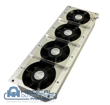 [2185074, TYP6424] Papst Axial Fan Assy Rack Plate 24V Dc 18W 750 MA, PN 2185074, TYP6424