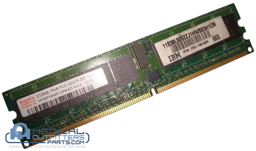 [PC2-3200R-333-12] Philips MRI Intera Server Memory 512MB 1RX8, PN PC2-3200R-333-12