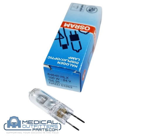 [64640HLX] Halogen Display Optic Lamp 150W 24V, PN 64640HLX