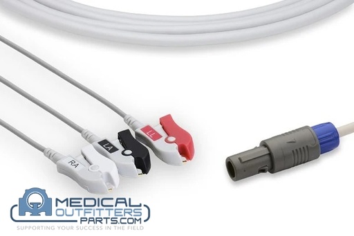 [7396448] Siemens CT Emotion ECG Cable US, PN 7396448