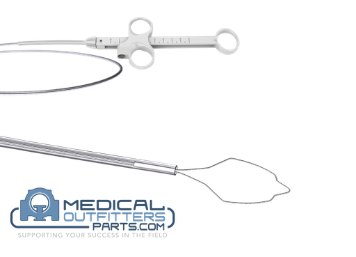 [VDK-CS-23-230-10-C3] Endoscopy O.D 2.3mm, Working Length 2300mm, Loop 10mm, HDPE Cold Snare, PN VDK-CS-23-230-10-C3