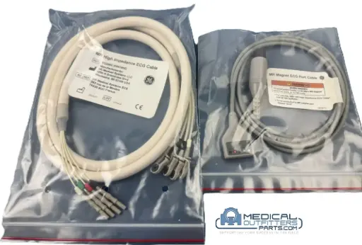 [5122500] GE MRI High Impedance ECG Patient Lead Wire and Cable Set, PN 5122500